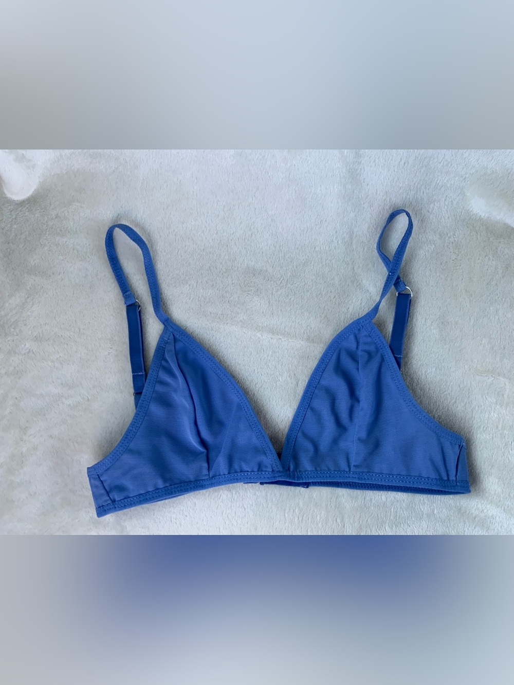 House of CB Blue Triangle Bralette